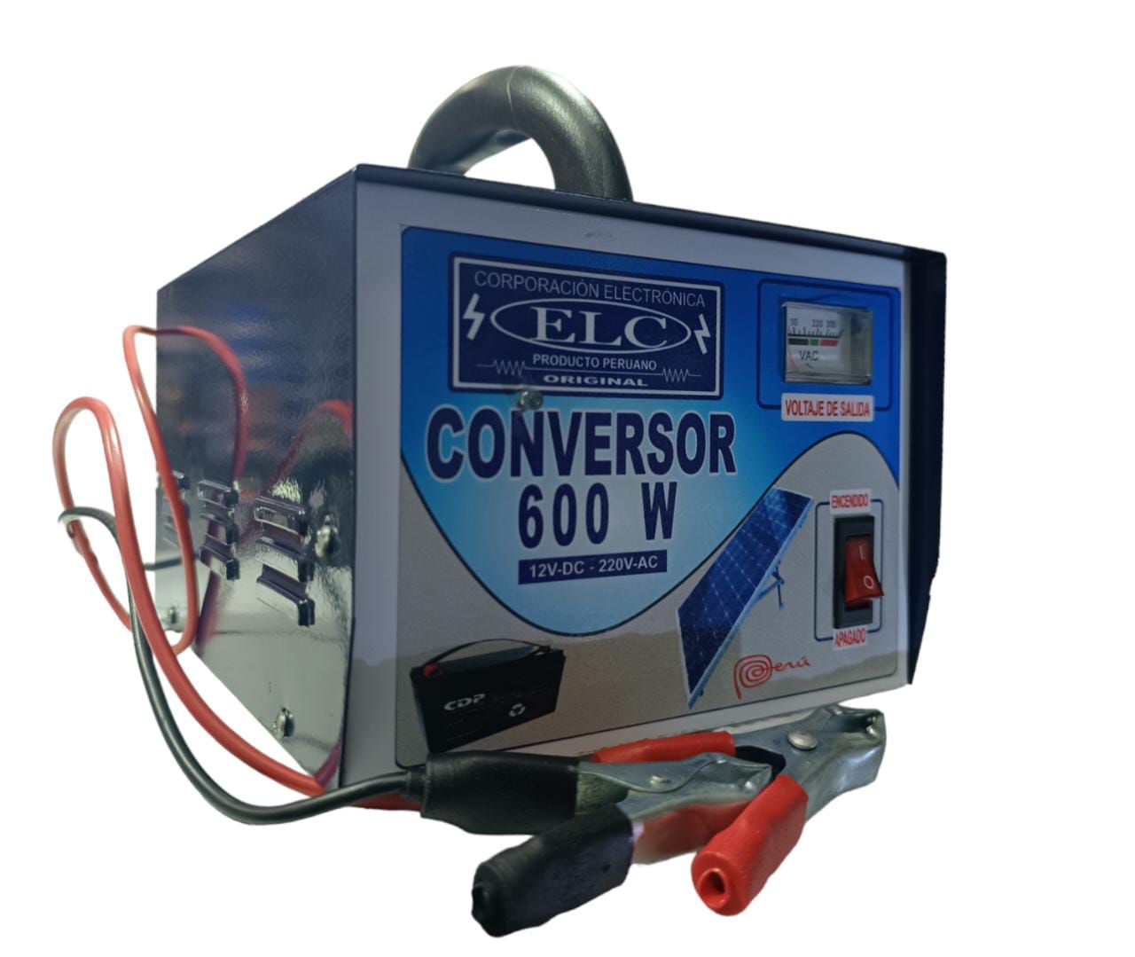 Conversor ELC 600W 12VDC 220VAC